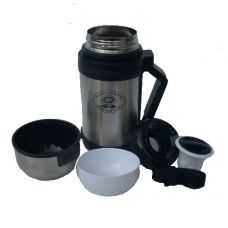 Термос SVW 1000 мл. широкая горловина, с ручкой