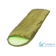 Спальник с подголовником Чайка СП-3 Камуфляж (190+35х75) (-5+10С)