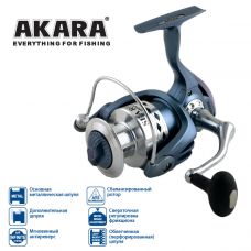 Катушка Akara Sea Rider SRF 5000 4+1bb з/ш