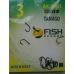 Крючки Fish Season TANAGO-RING №3 с ушком, (упаковка 10 шт.)