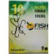 Крючки Fish Season VIKING №10 с ушком, 9 шт.