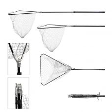 Подсачек Akara PF-4 80x80x80 см треугольный 2 колена металлическое крепление