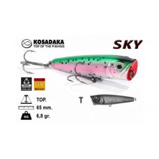 Поппер Kosadaka SKY popper 65 мм 6.8 гр