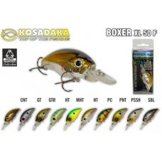 Воблер Kosadaka BOXER XL 50F 50мм, 11,3 гр