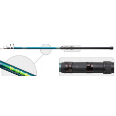 Удилище с кольцами Wolf 5 м, тест 50-80 гр