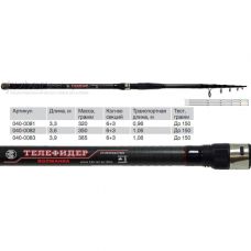 Волжанка Телефидер 3.9 м, тест до 150 гр