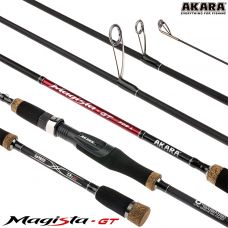 Спиннинг штекерный угольный Akara Magista GT L702 (2,5-11) 2,28 м