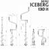 ЛЕДОБУР ICEBERG-MINI 130(R) V2.0 (правое вращение) LA-130RM