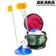 Набор жерлиц Akara 3601-001 диаметр 19 см 10 шт (оснащенные) в сумке