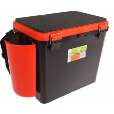 Ящик зимний FishBox односекционный 19 л оранжевый
