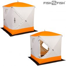 Палатка зимняя Fish2Fish Куб 200х200х225 см (трехслойная)